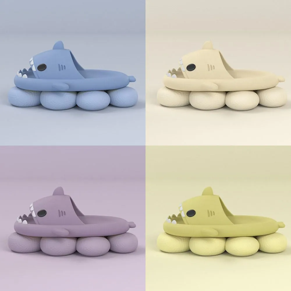 Shark Slipper, Shark Slides, Anti-Slip Quick Drying Shark Sliders