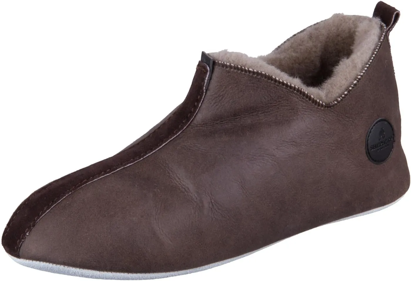 Shepherd Henrik Slipper 6201253 Stone Oiled Stone Oiled Doubleface Doubleface