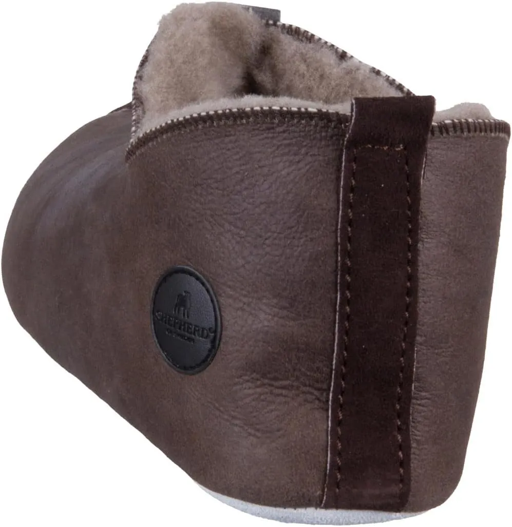 Shepherd Henrik Slipper 6201253 Stone Oiled Stone Oiled Doubleface Doubleface