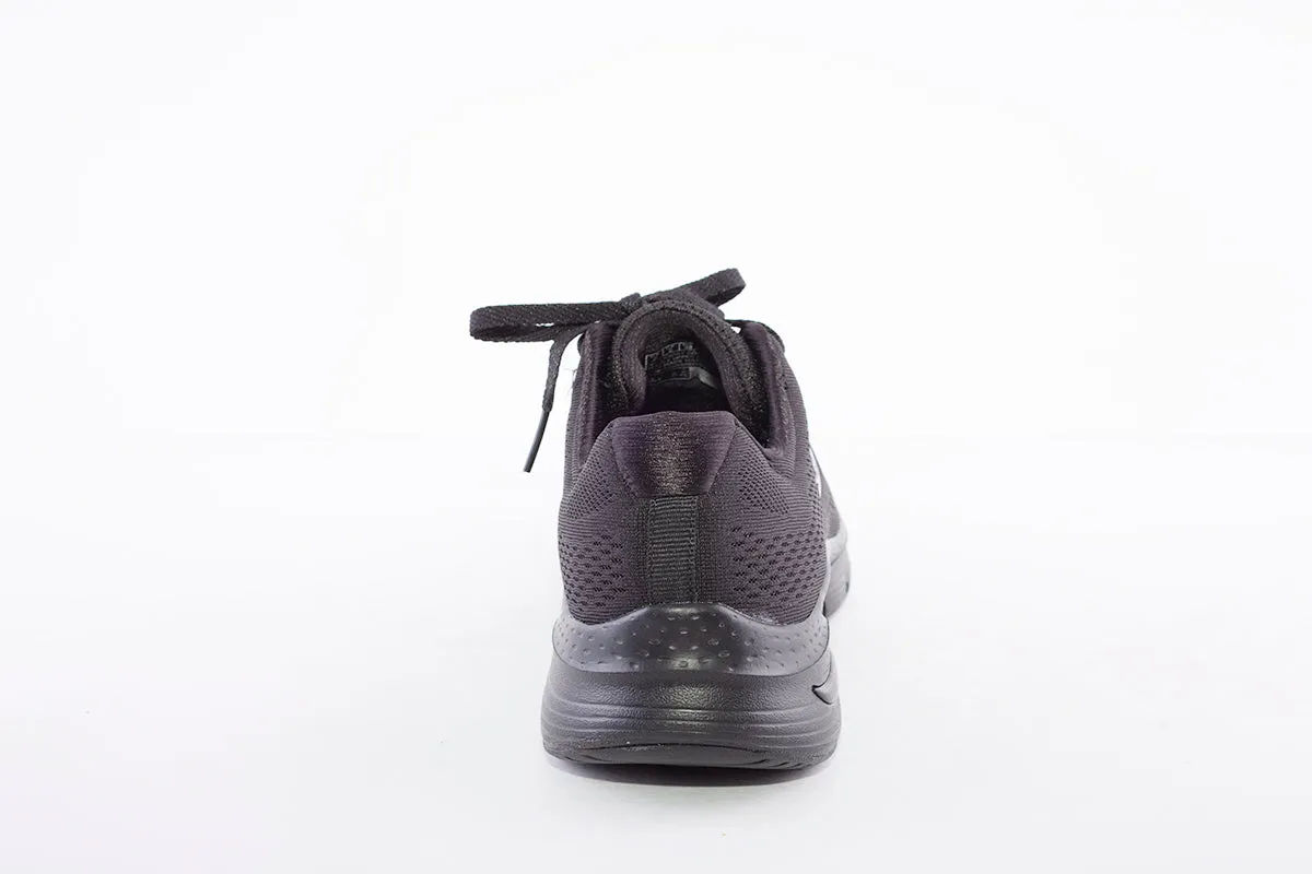 SKECHERS - ARCH FIT BIG APPEAL-LACED TRAINER - BLACK