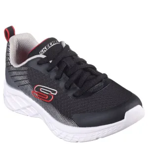 Skechers Boys Lace Up Lightweight Trainer MICROSPEC II - VOVRIX 403925L