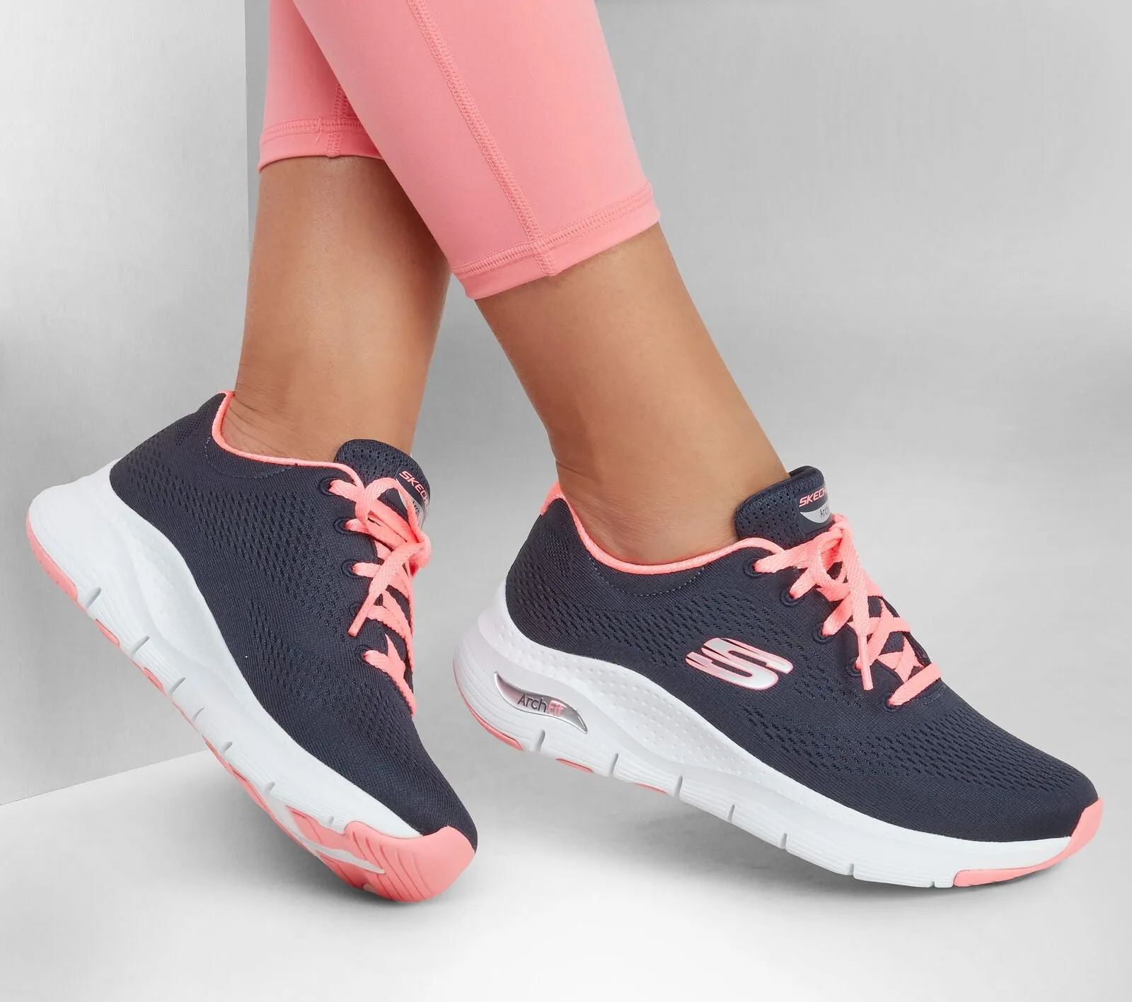 Skechers Ladies Arch Fit Big Appeal Trainer 149057
