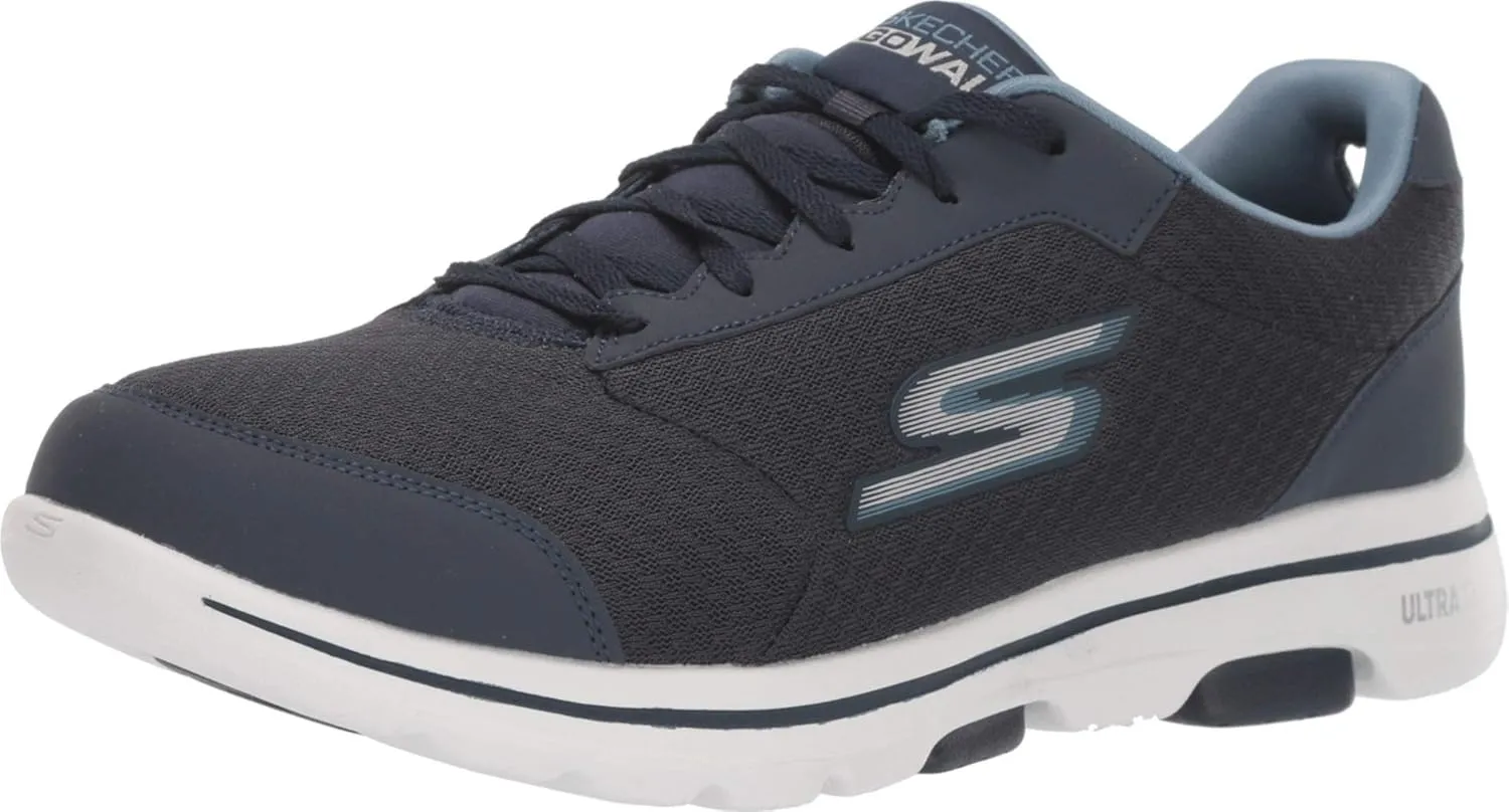 Skechers Men's Gowalk 5 Qualify-Athletic Mesh Lace Up Performance Walking Shoe Sneaker