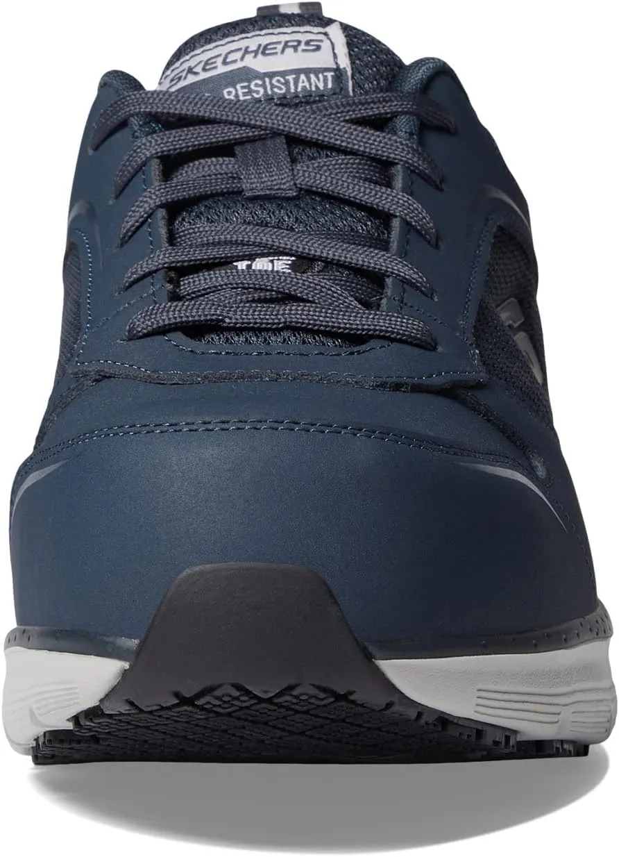 Skechers Men's Lace Up Safety Arch Fit Sr Comp Toe