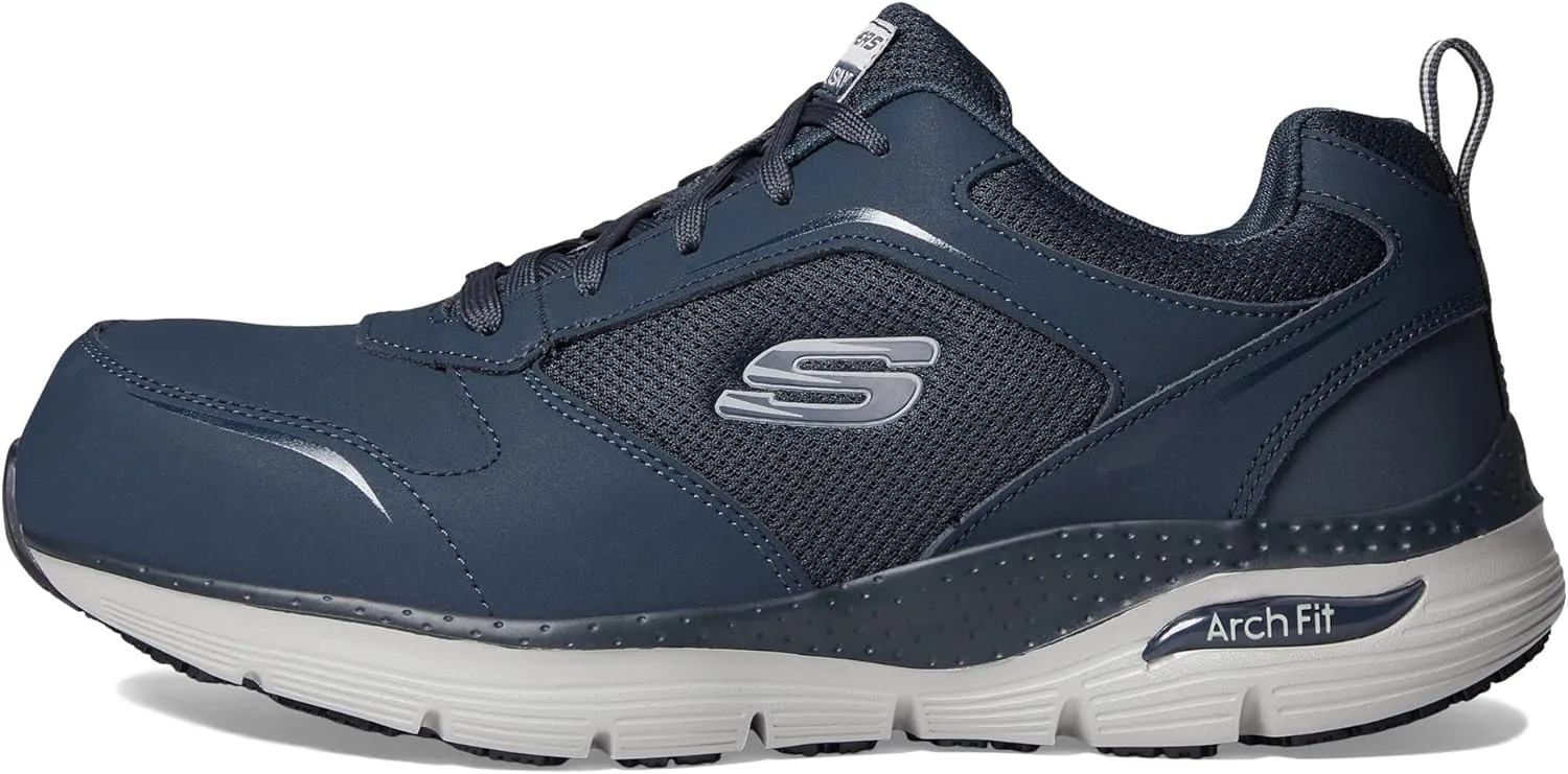 Skechers Men's Lace Up Safety Arch Fit Sr Comp Toe