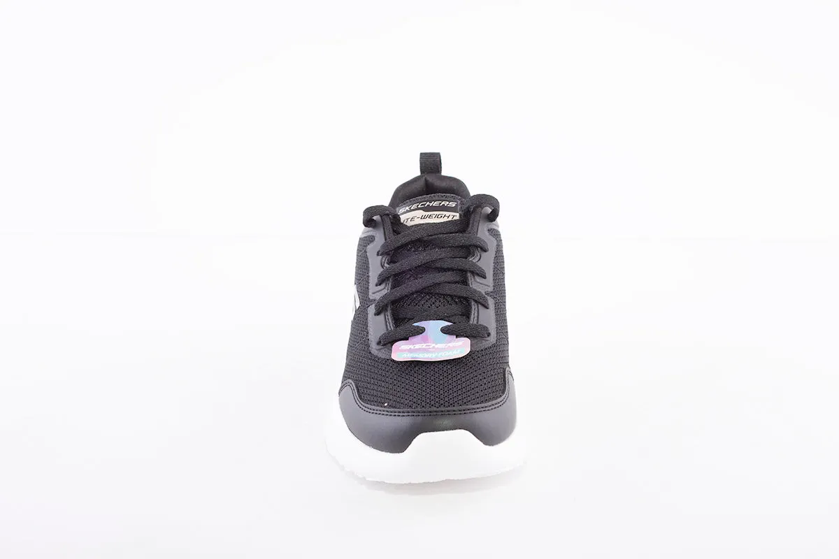 SKECHERS - SKECH-AIR DYNAMIGHT THE HALCYON-LACED TRAINER - BLACK