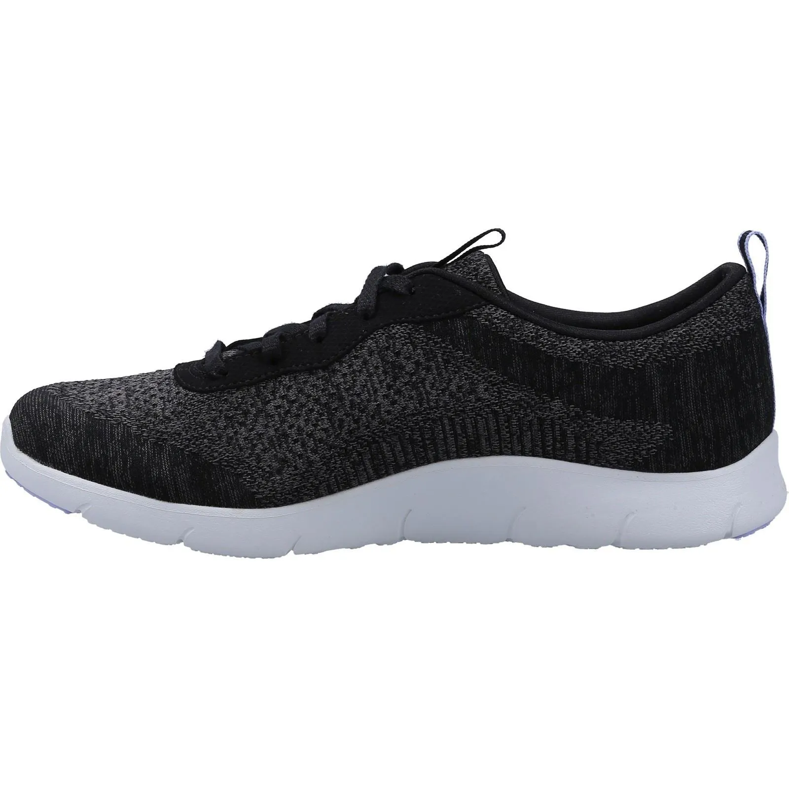 Skechers Women's Arch Fit Refine Shoe in Black/White