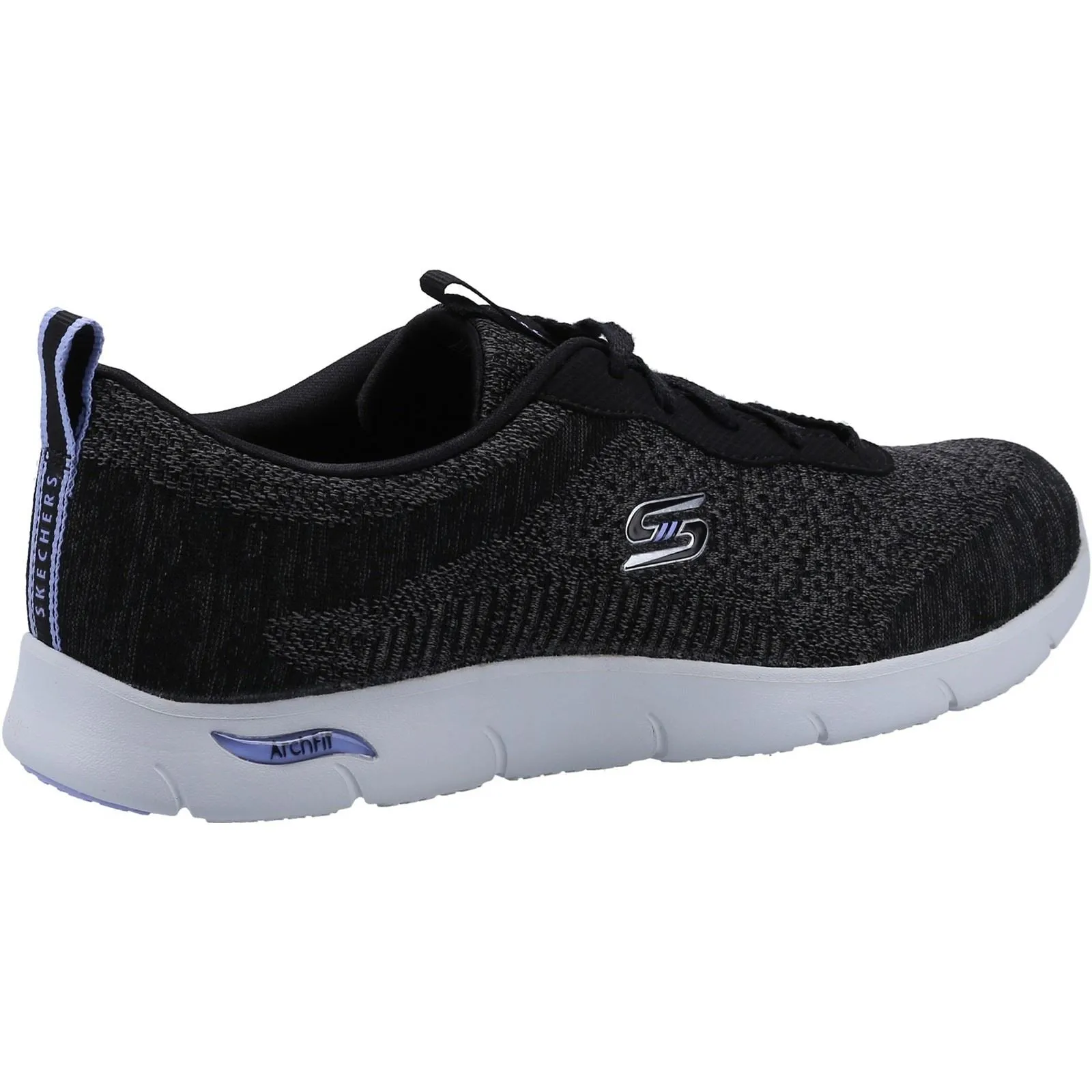 Skechers Women's Arch Fit Refine Shoe in Black/White