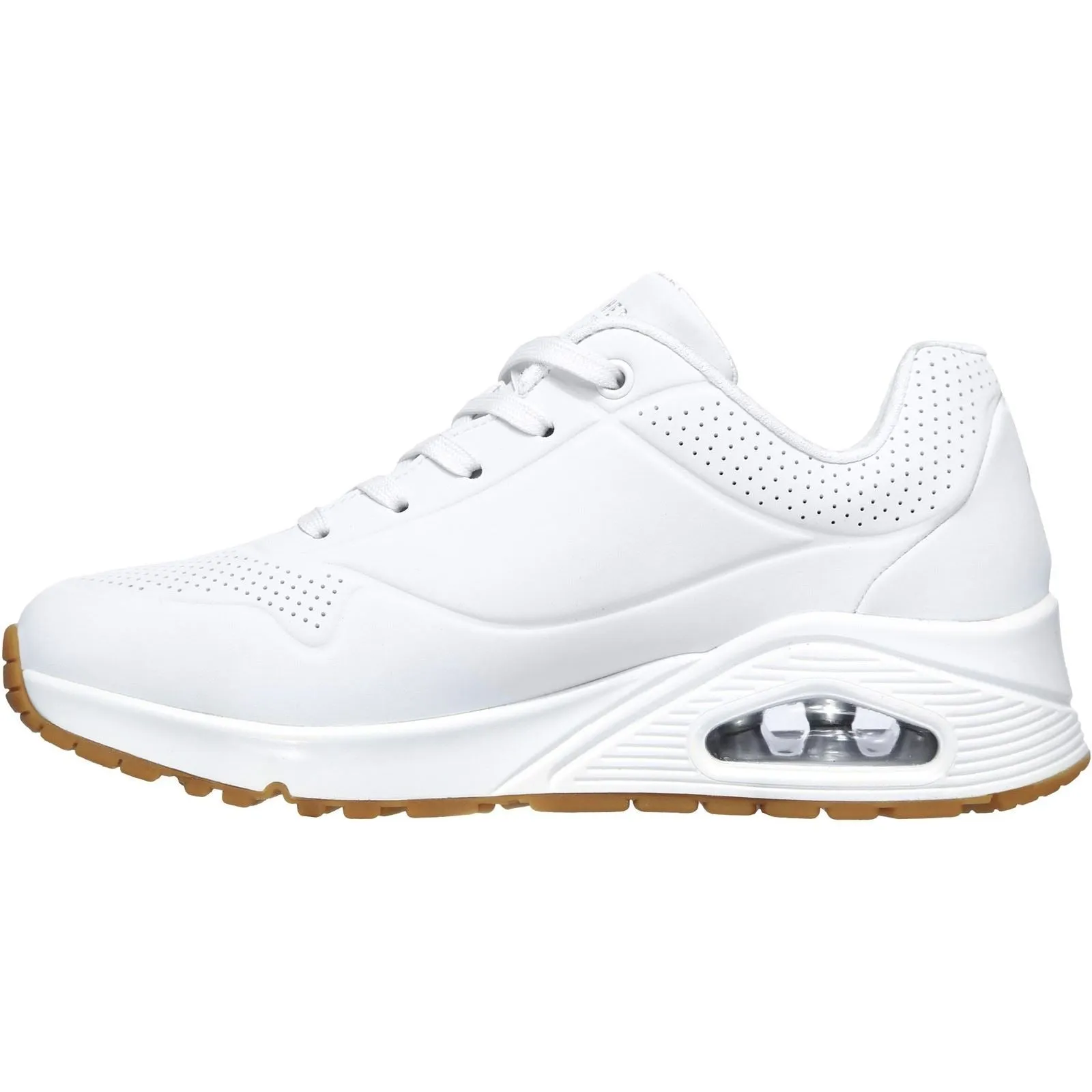 Skechers Women's Uno - Stand on Air Trainer in White