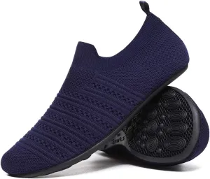 SLEVEL Lightweight Non Slip Travel Indoor Grip House Slipper Socks Unisex Adult Around The House Floor Home Shoes for Women Men