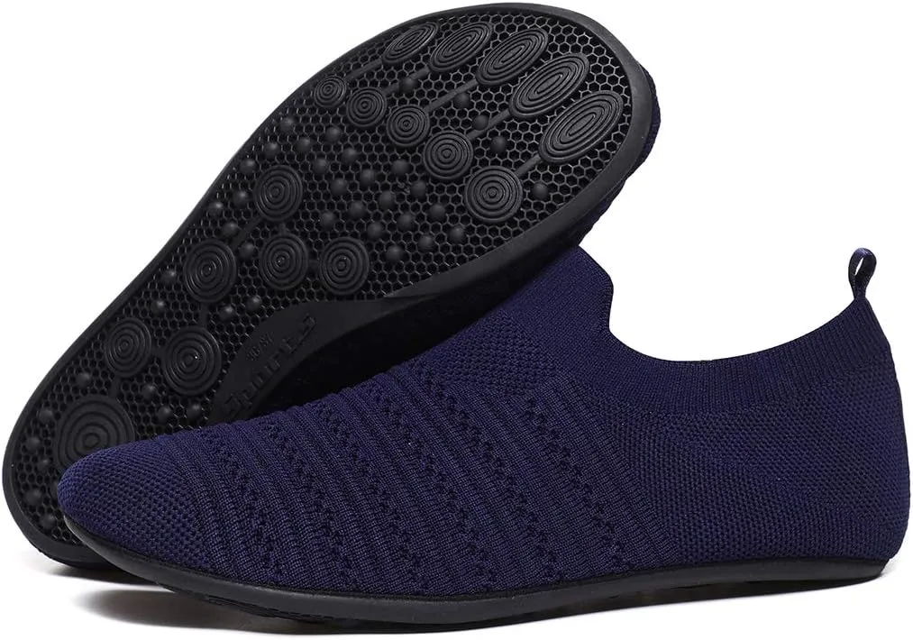 SLEVEL Lightweight Non Slip Travel Indoor Grip House Slipper Socks Unisex Adult Around The House Floor Home Shoes for Women Men