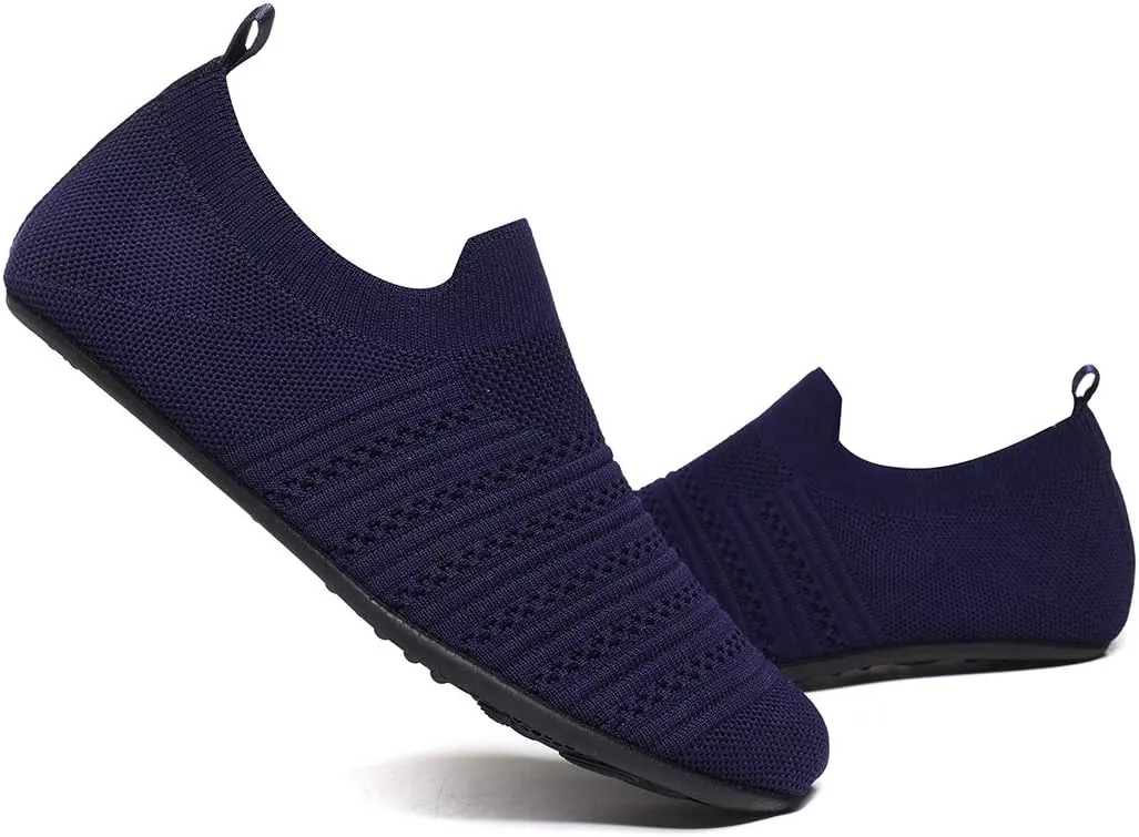 SLEVEL Lightweight Non Slip Travel Indoor Grip House Slipper Socks Unisex Adult Around The House Floor Home Shoes for Women Men