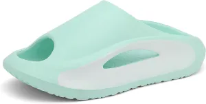 Slides Sandals for Men Women Open Toe Slide Cloud Slippers Summer Anti-Slip Beach Shower Shoes Anti Collision Thick Sole