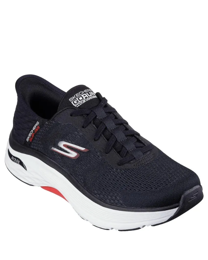 SLIP-INS: MAX CUSHIONING ARCH FIT - GAME - BLACK RED