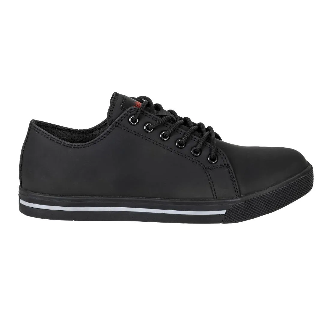 Slipbuster Microfibre Safety Trainers Matte Black 37
