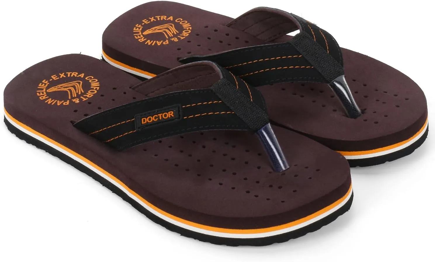 Slipper Care Orthopaedic and Diabetic Comfort Doctor Slipper, Flip-Flop, Cushion, Slides and House Slipper for Men's and boys ULTRA SOFT D-28