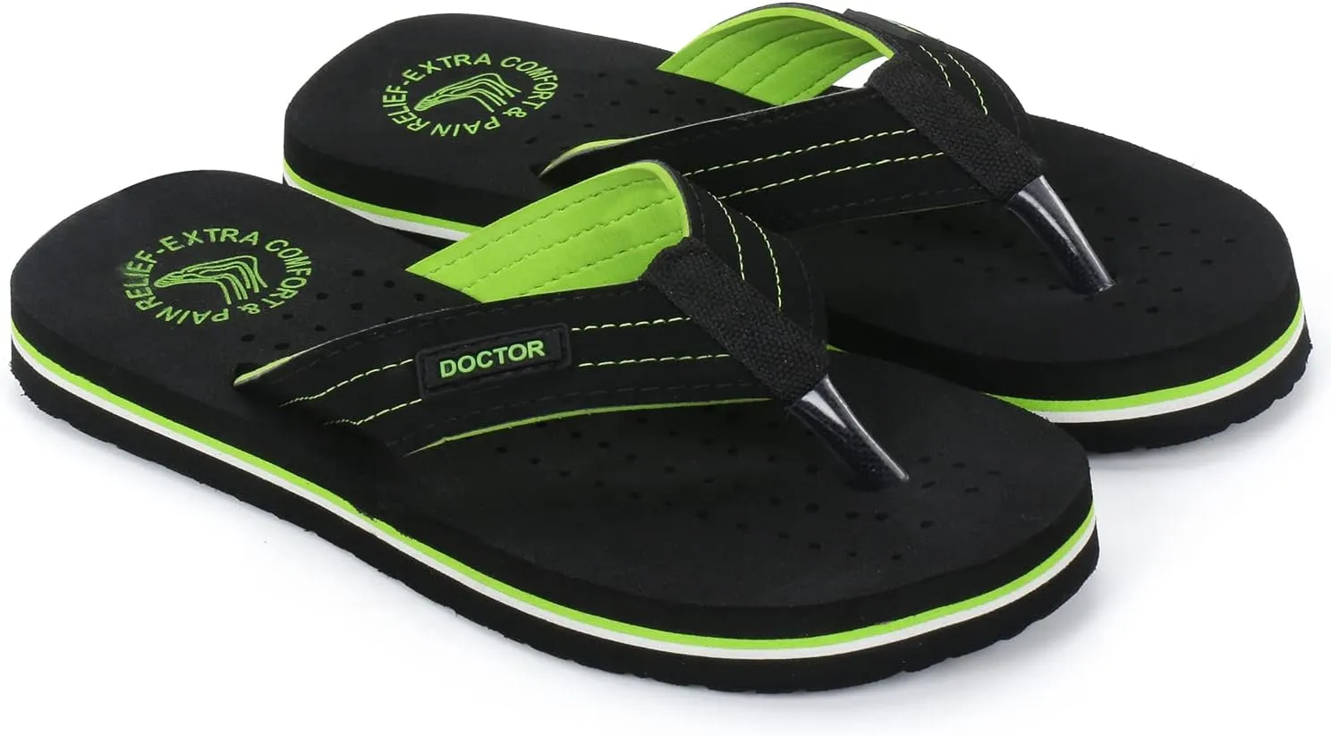 Slipper Care Orthopaedic and Diabetic Comfort Doctor Slipper, Flip-Flop, Cushion, Slides and House Slipper for Men's and boys ULTRA SOFT D-28