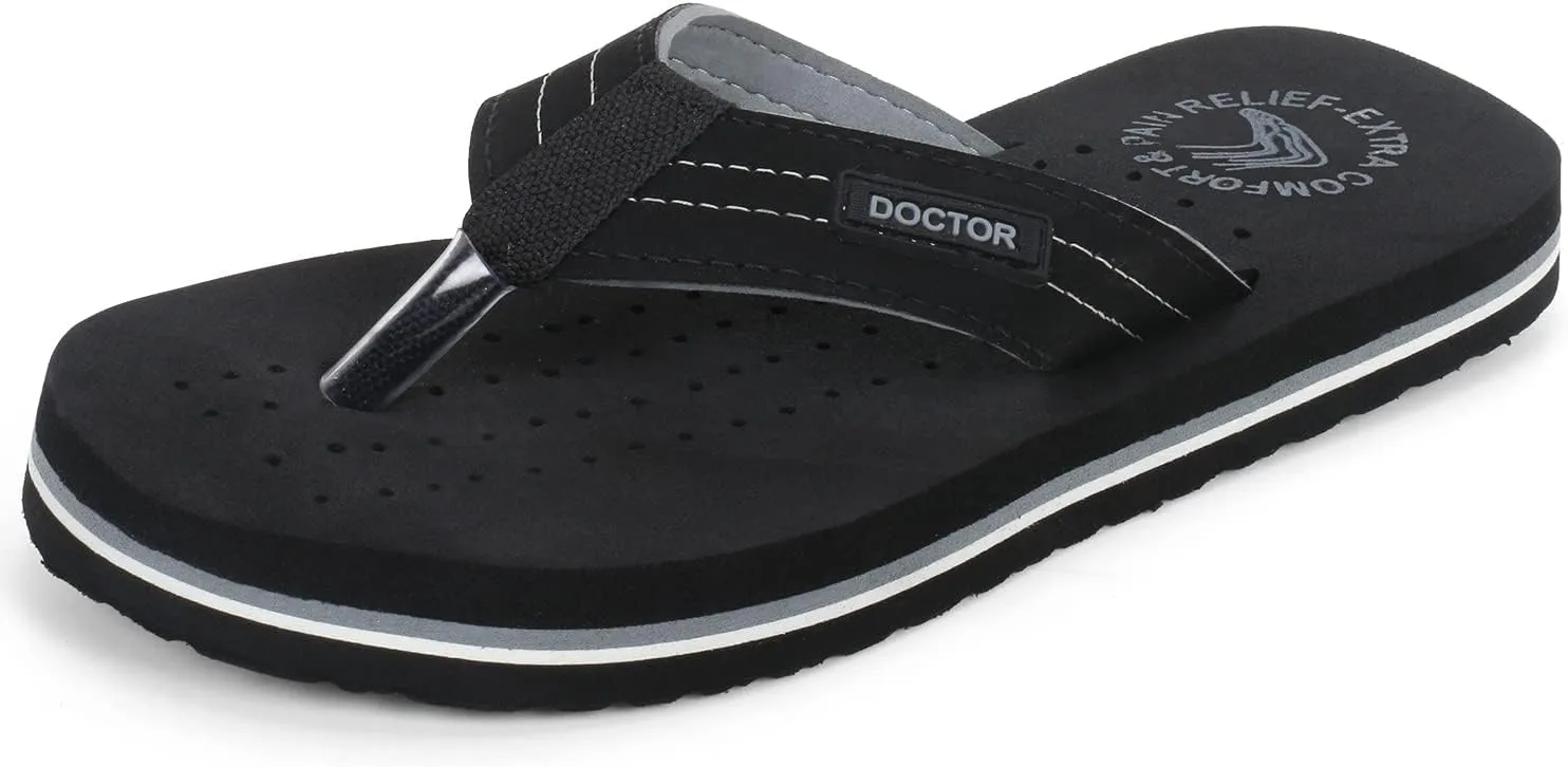 Slipper Care Orthopaedic and Diabetic Comfort Doctor Slipper, Flip-Flop, Cushion, Slides and House Slipper for Men's and boys ULTRA SOFT D-28