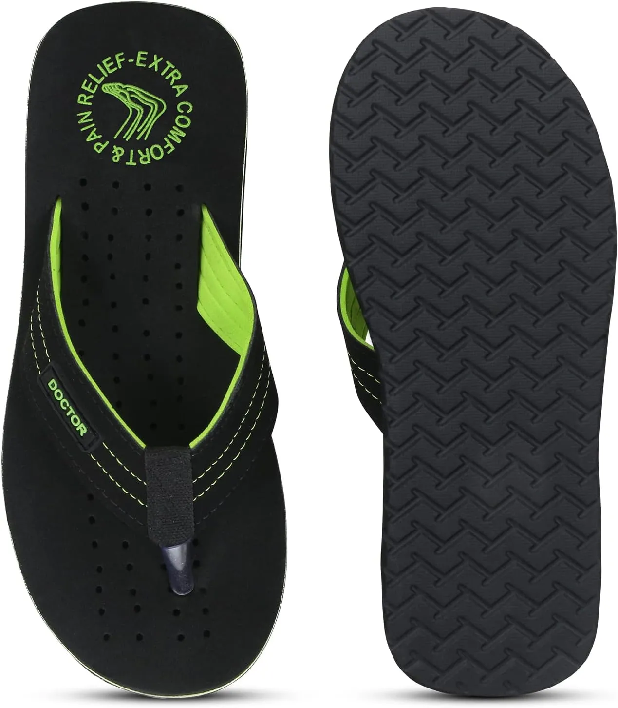 Slipper Care Orthopaedic and Diabetic Comfort Doctor Slipper, Flip-Flop, Cushion, Slides and House Slipper for Men's and boys ULTRA SOFT D-28