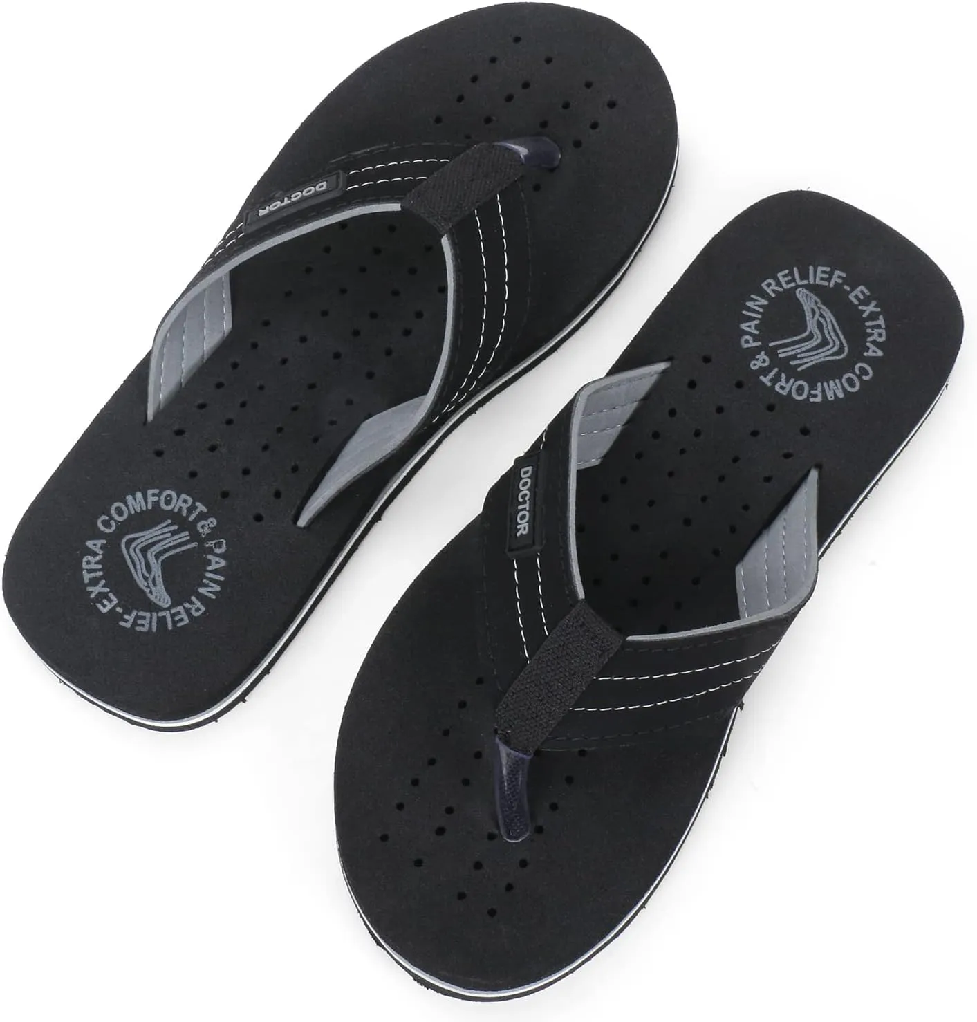 Slipper Care Orthopaedic and Diabetic Comfort Doctor Slipper, Flip-Flop, Cushion, Slides and House Slipper for Men's and boys ULTRA SOFT D-28