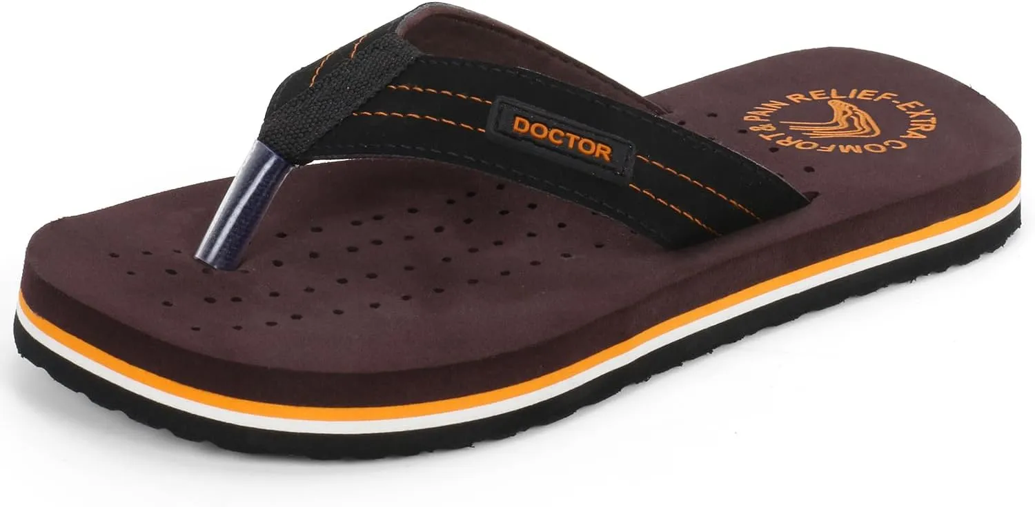 Slipper Care Orthopaedic and Diabetic Comfort Doctor Slipper, Flip-Flop, Cushion, Slides and House Slipper for Men's and boys ULTRA SOFT D-28