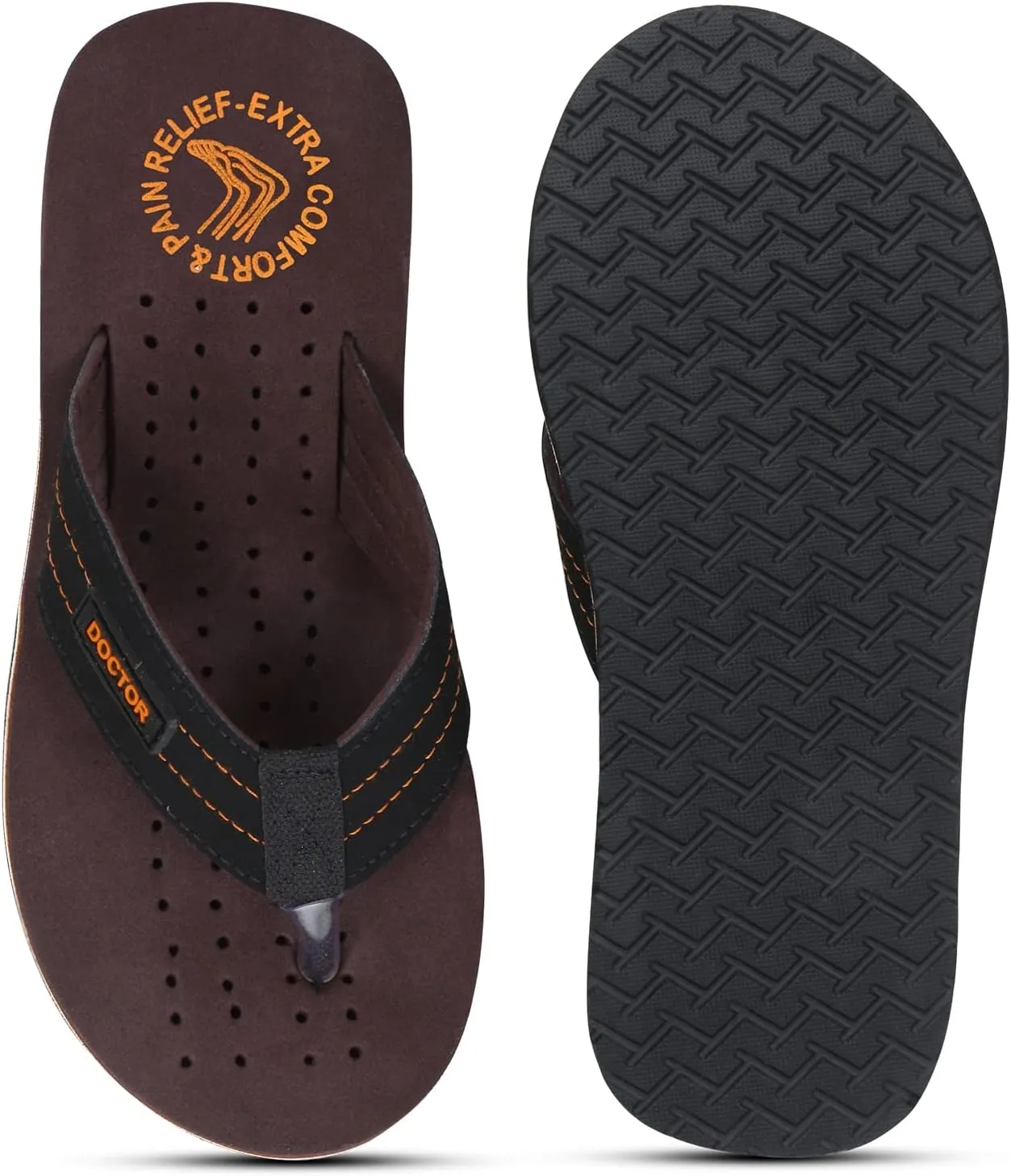 Slipper Care Orthopaedic and Diabetic Comfort Doctor Slipper, Flip-Flop, Cushion, Slides and House Slipper for Men's and boys ULTRA SOFT D-28