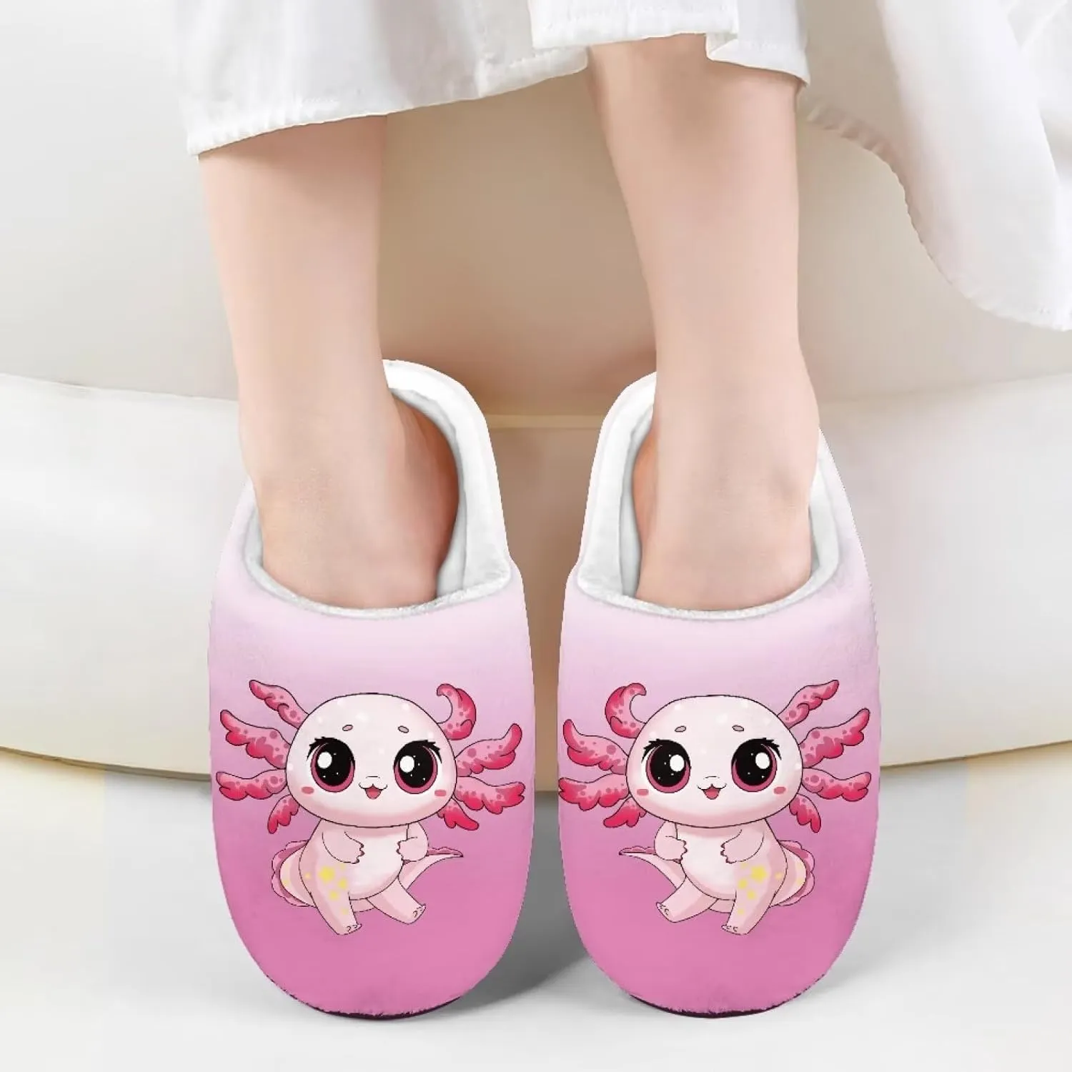 Slippers for Girls Kids Boys Size 9-15 Winter Cotton Slipper Indoor Fuzzy Slippers
