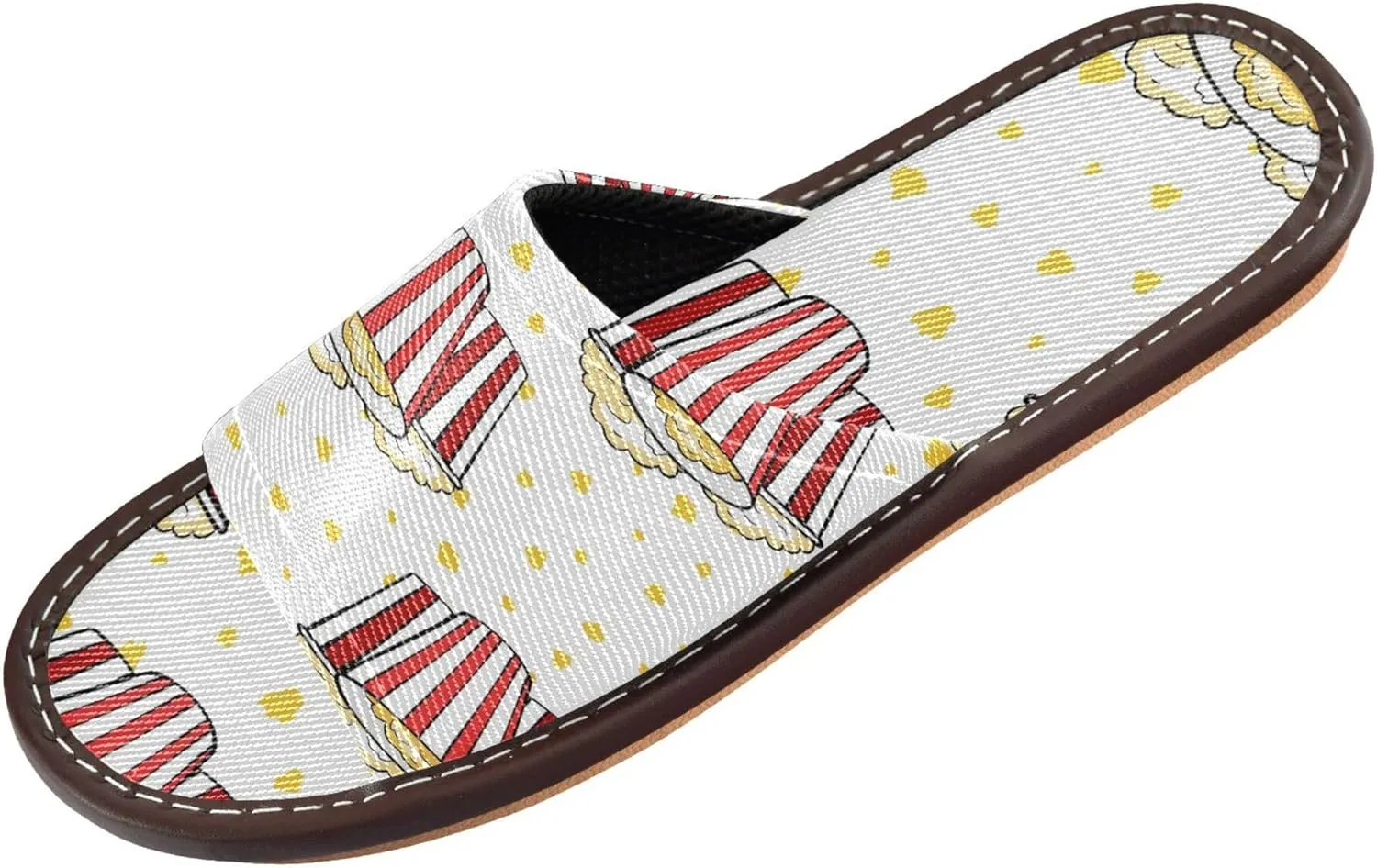 Slippers for Women Men Open Toe House Shoes Home Slipper Quick Drying Bathroom Shower Sandals