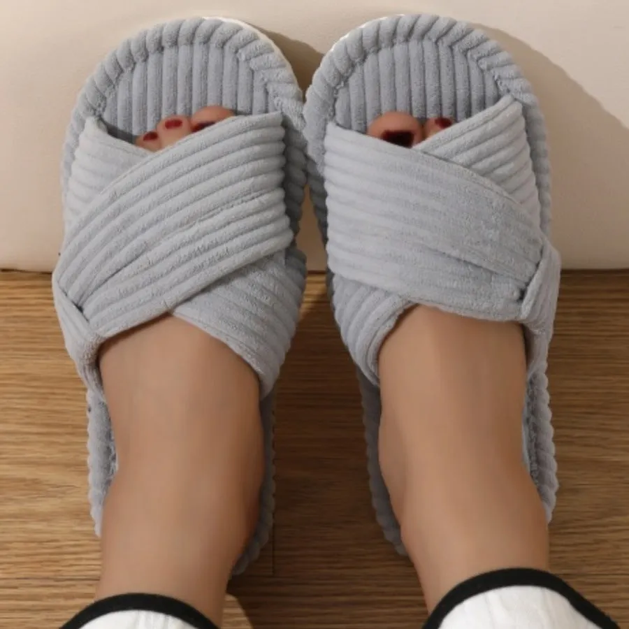 Slippers Open Home Non-slip Flat Couple