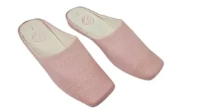 slippers,babouche for house slippers for women,women's slippers, shoes slippers with à heel,women slippers,house slippers leather slipper,house shoeshouse,handmade shoes for women (S, Misty Rose)