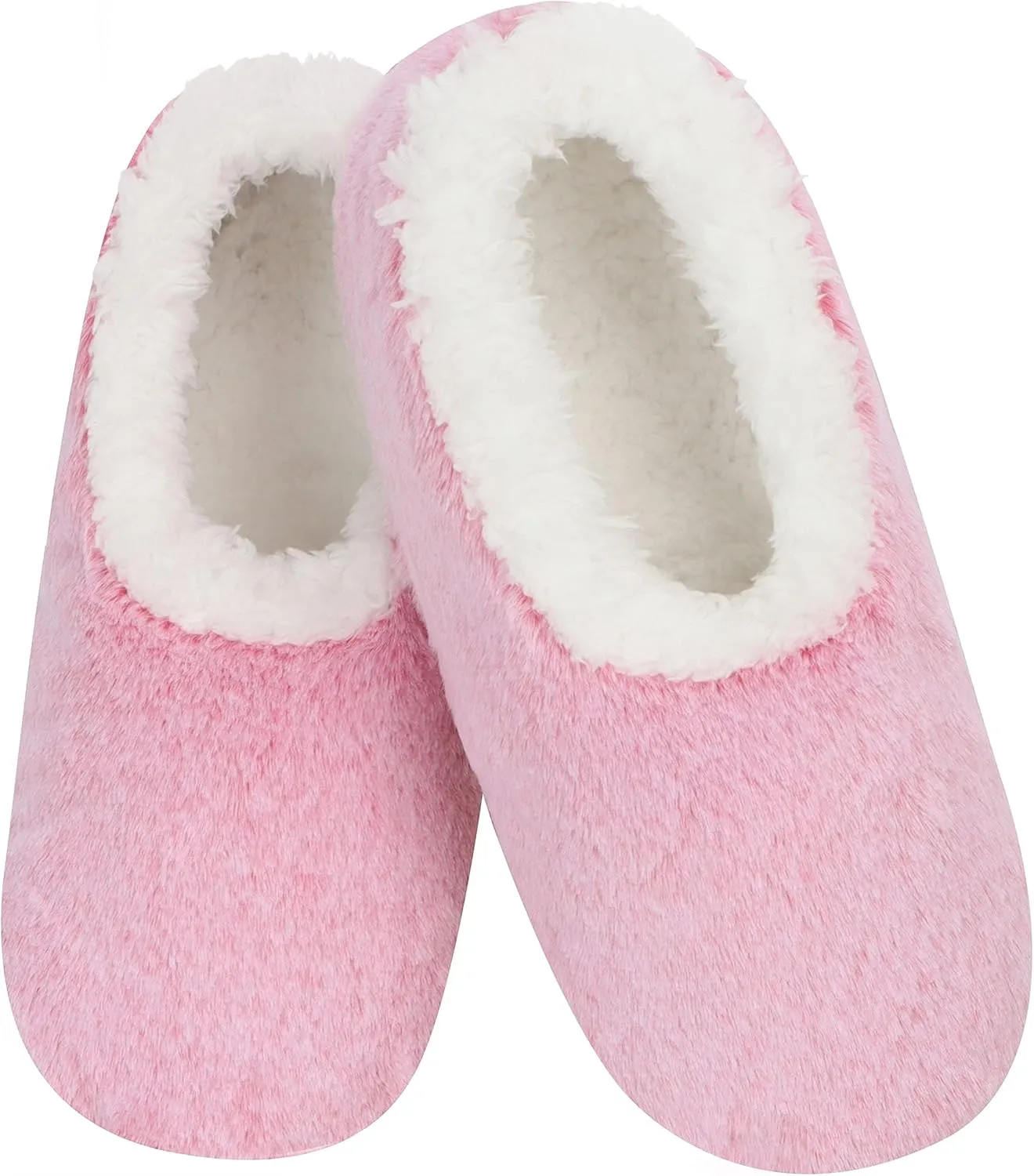 Snoozies Slipper Socks for Women Indoor, Cozy Sherpa-Lined Womens Slippers Non-Skid, Ladies Gifts