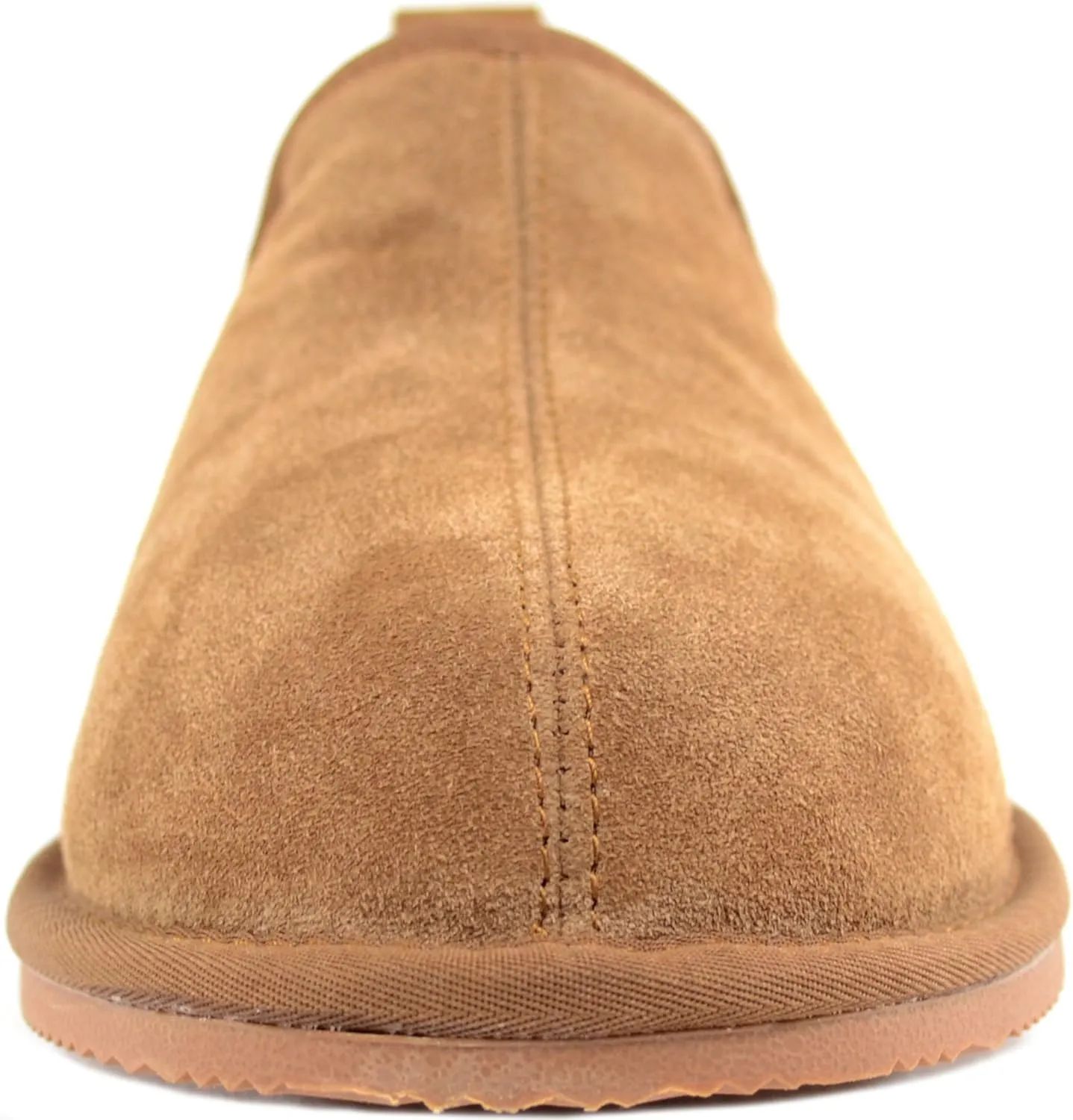 SNUGRUGS Mens Luxury Sheepskin Slipper with Light Weight Flexible Sole