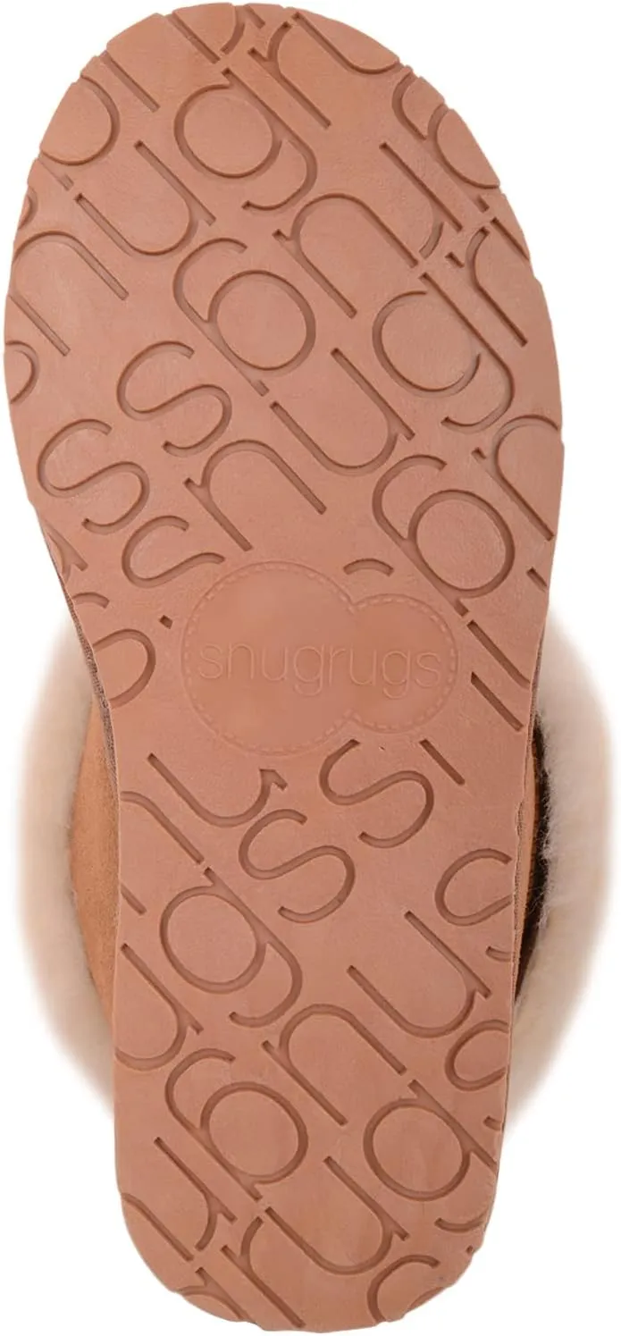 SNUGRUGS Women's High Hi-Top Slippers
