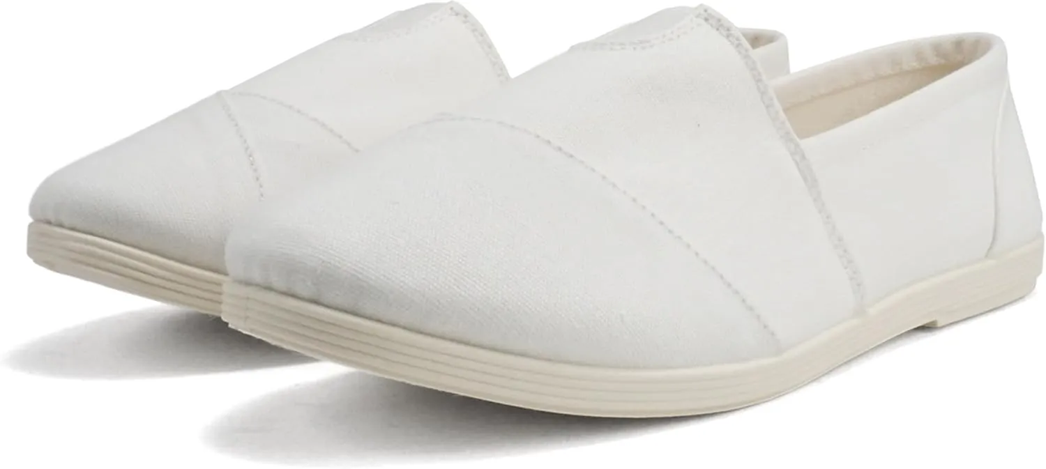 Soda Shoes Women's Obji Round Toe Casual Flat with Padded Insole