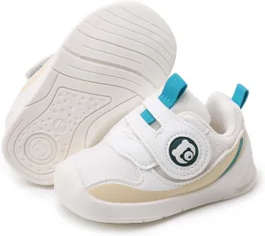 SOFMUO Baby Shoes Trainers Infant Girls Boys Breathable Outdoor Sneakers Toddler First Walkers Little Kids Tennis Walking Shoe 1-4 Years