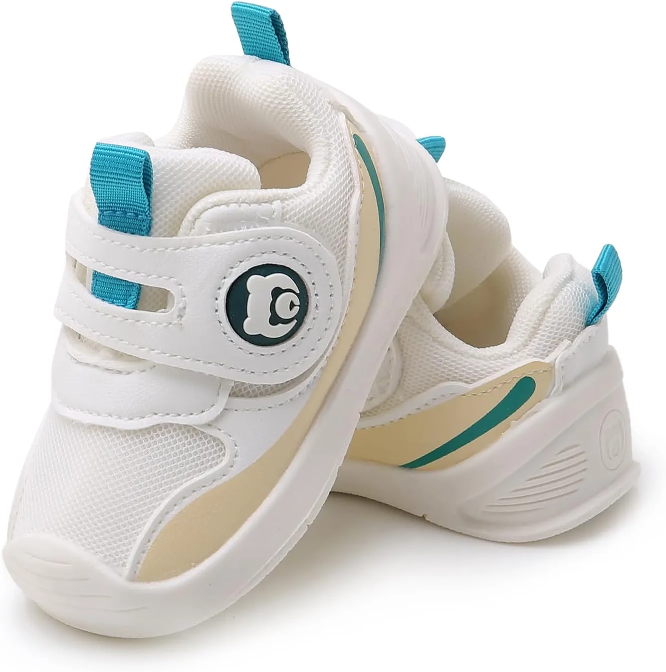 SOFMUO Baby Shoes Trainers Infant Girls Boys Breathable Outdoor Sneakers Toddler First Walkers Little Kids Tennis Walking Shoe 1-4 Years
