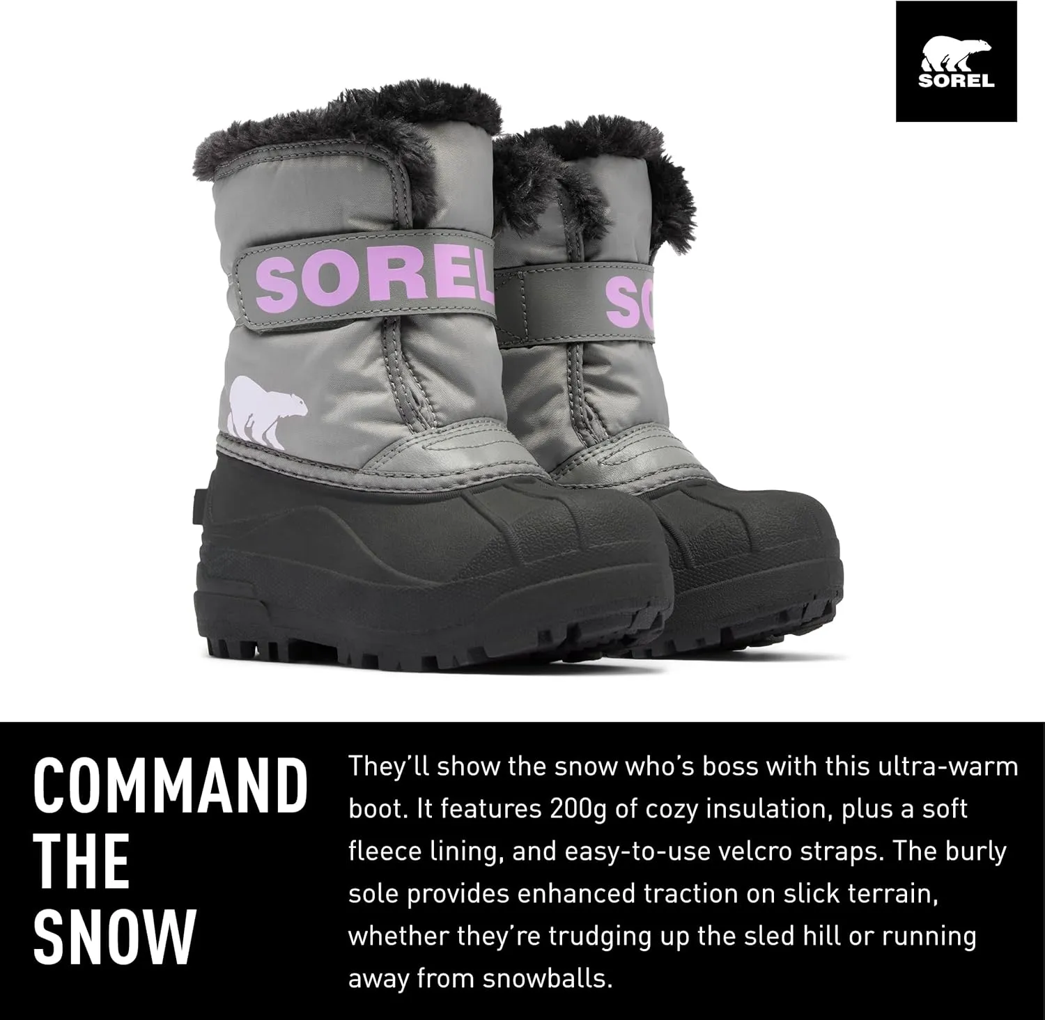 SOREL Toddler's Snow Commander Boot