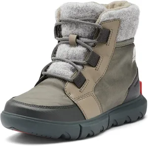 Sorel Women's Winter Boots Snow, Sage Dark Stone, 10.5