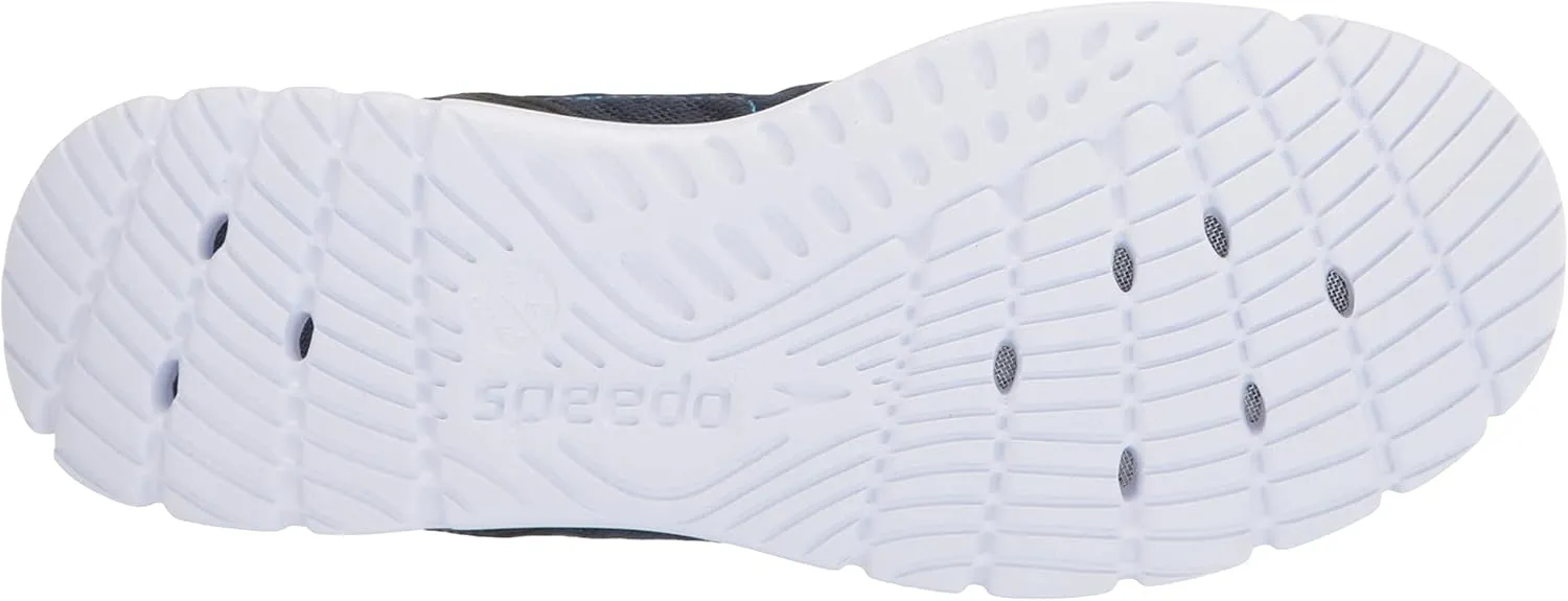 Speedo Men's Hybrid Watercross Water Shoe, Navy/White
