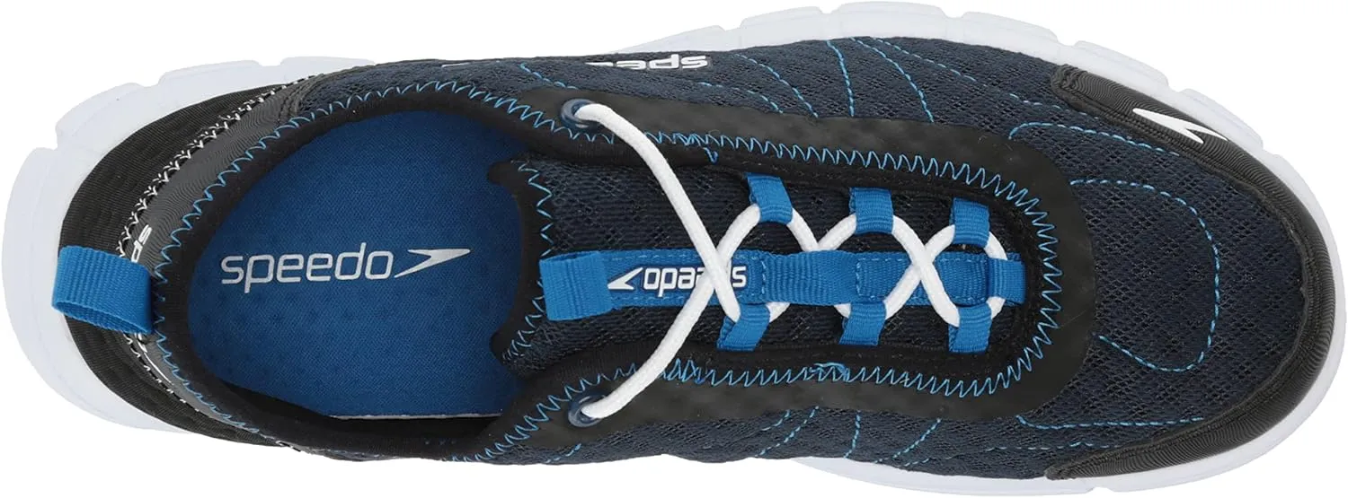 Speedo Men's Hybrid Watercross Water Shoe, Navy/White