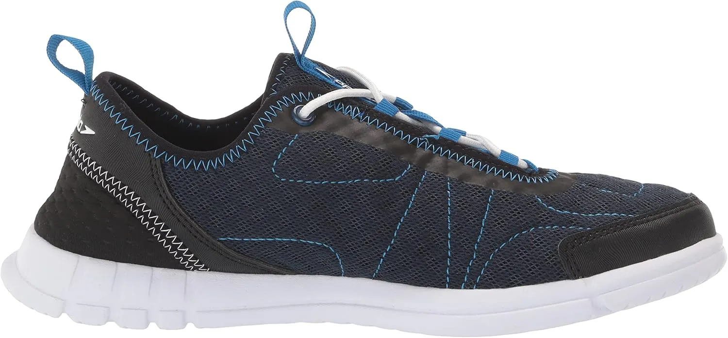 Speedo Men's Hybrid Watercross Water Shoe, Navy/White