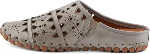 Spring Step Fusalide Slip-On Shoes for Womens - Comfortable Slip-On Shoes with Rubber Outsole - Casual Leather Clogs for Women