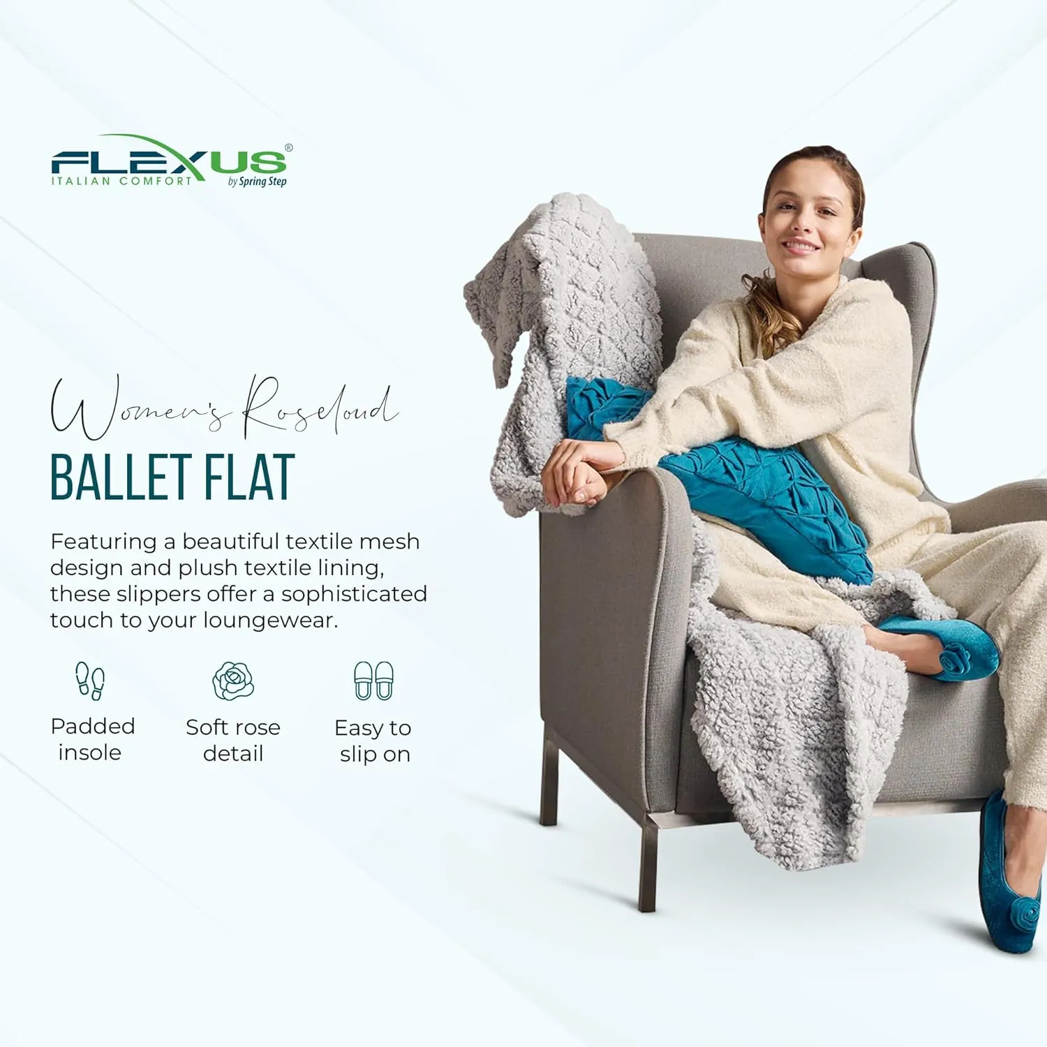 Spring Step Women's Roseloud Ballet Flat