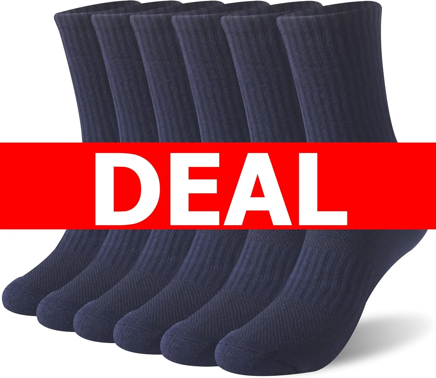 SPST Viscose Bamboo Socks, Women Men Moisture Wicking Cushioned Breathable Soft Ankle/Crew Running Hiking Seamless Socks