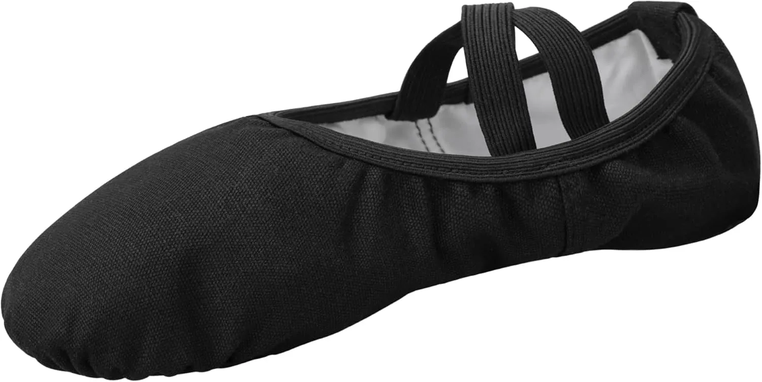 Stelle Ballet Shoes for Women Girls Canvas Ballet Slipper Dance Shoes Yoga Shoes