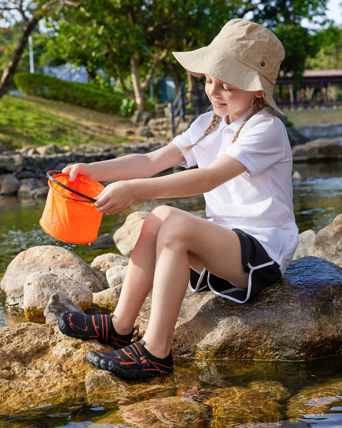 Stelle Kids Water Shoes Boys Girls Swim Hiking Aqua Socks Quick Dry Toddler Barefoot Shoes