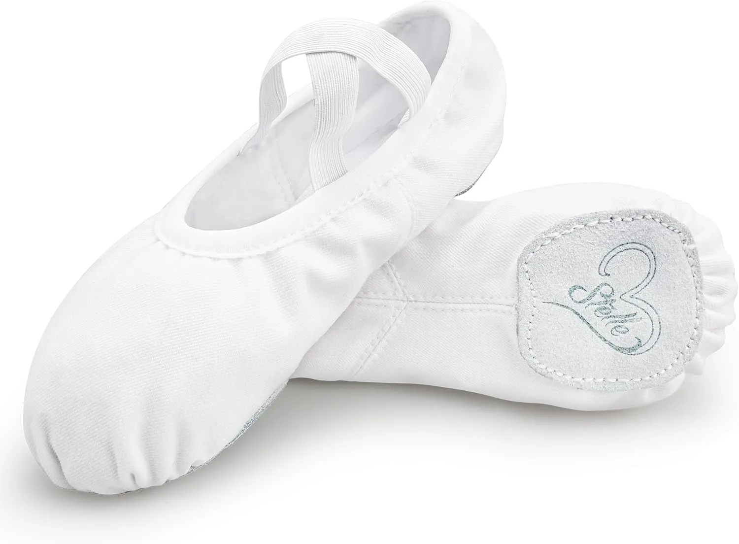 Stelle Women Ballet Shoes Highly Stretch Canvas Dance Slipper Yoga Shoes for Girls/Adults