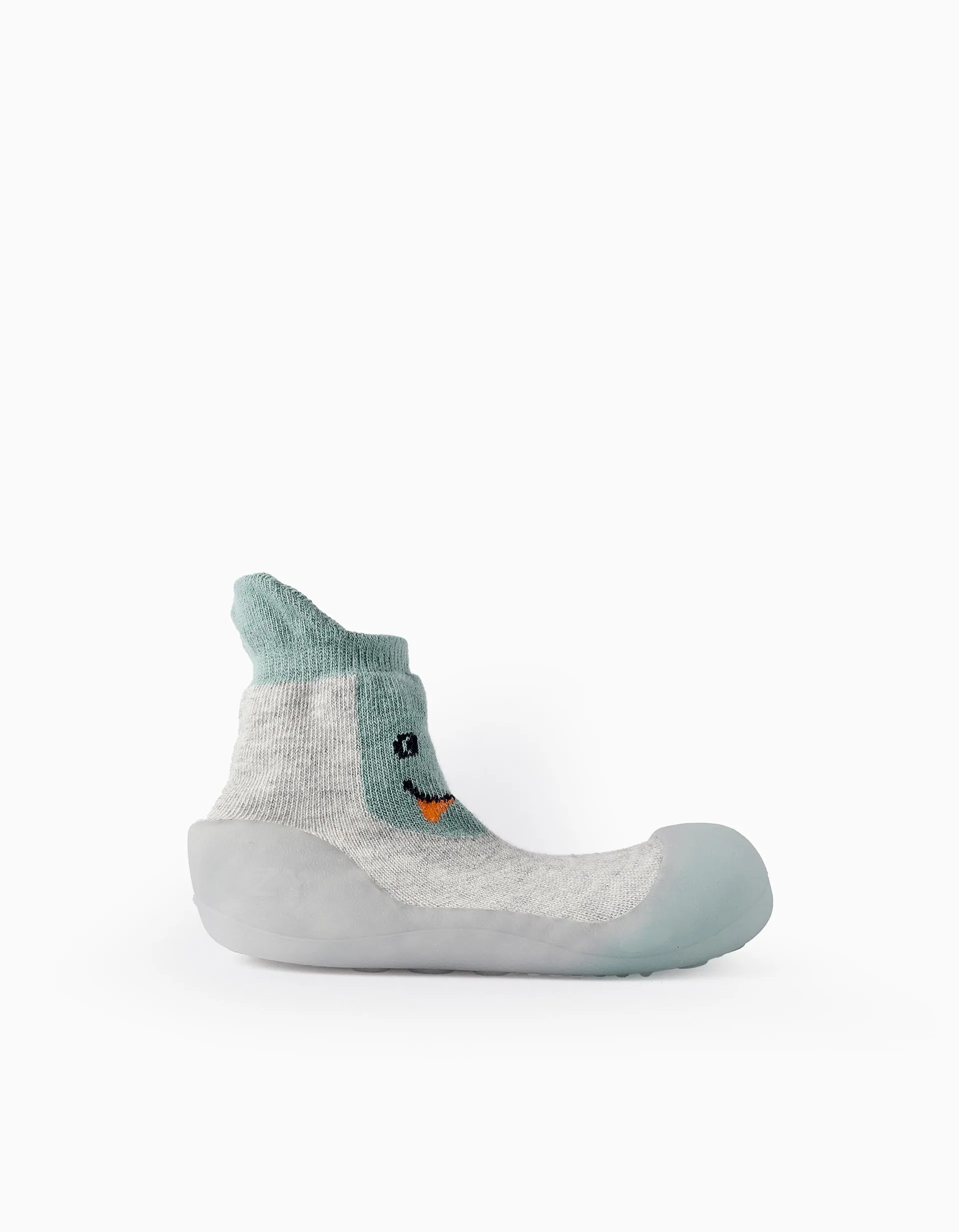Steppies for Baby Boys 'Dinosaur', Grey/Green