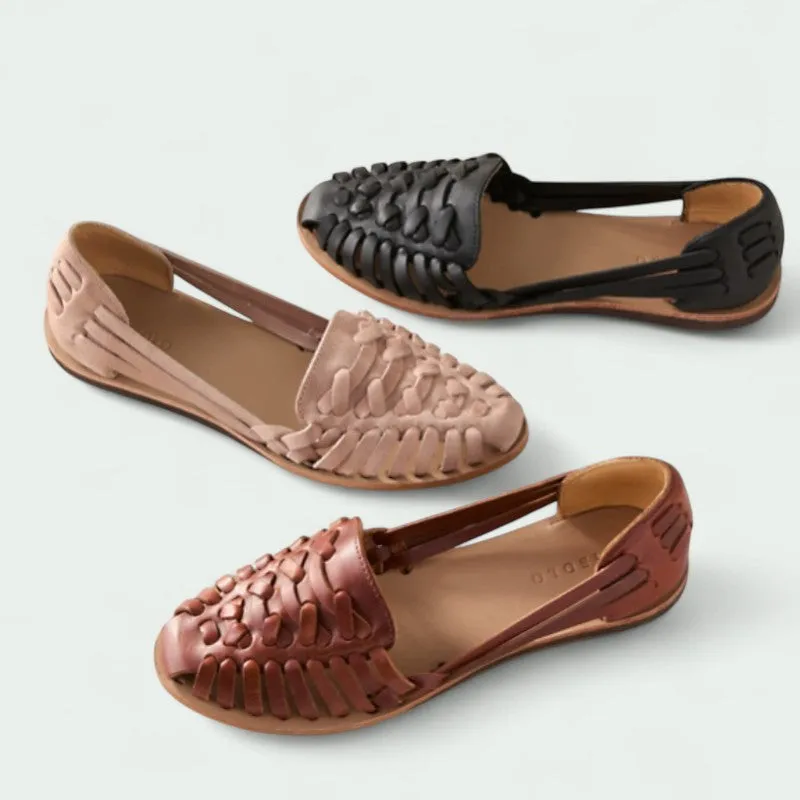 Strazoro | Woven Slip-On Shoes for Women with Flexible Sole (Women)