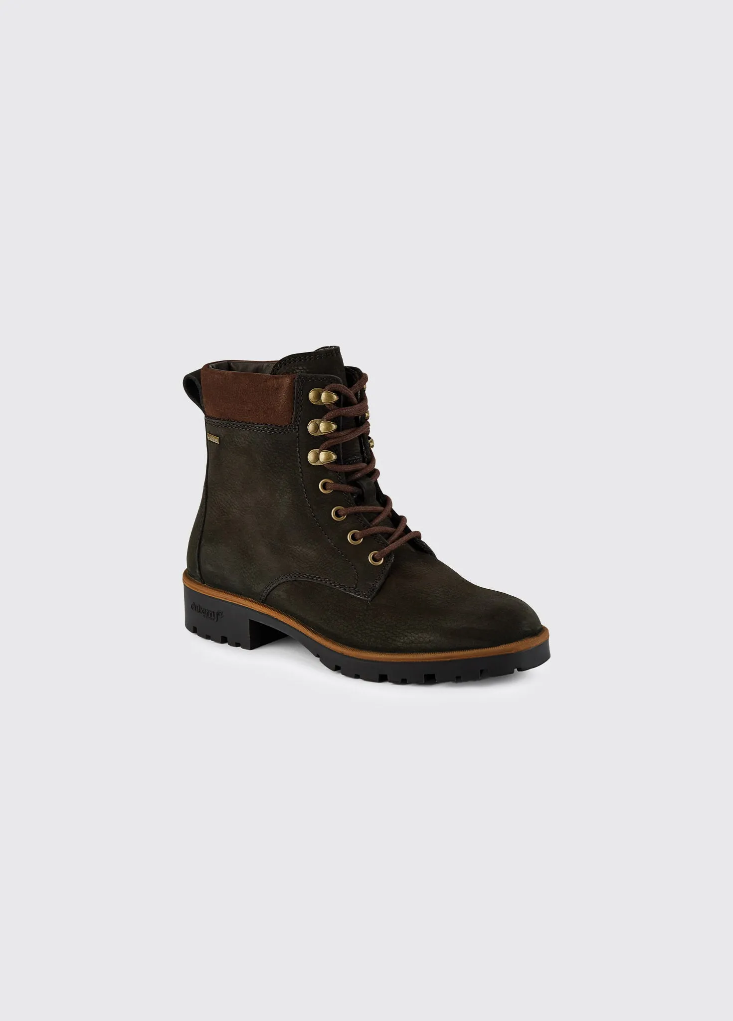 Strokestown Lace Up Ankle Boot - Black
